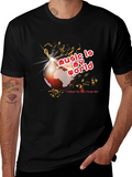 Music is My World Black Graphic Tee