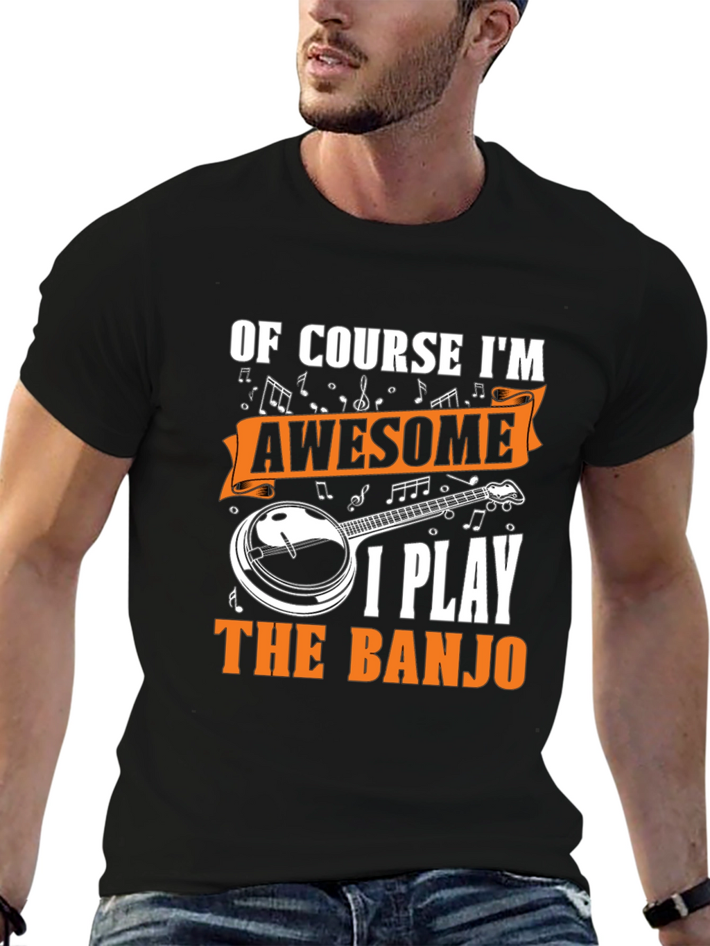 Awesome Banjo Player T-Shirt
