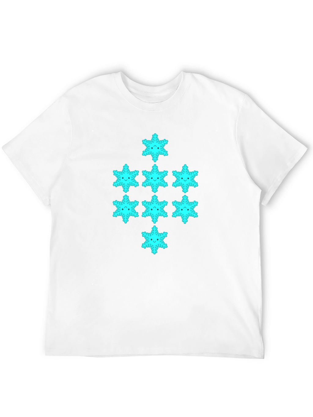 Snowflake Graphic Tee - Black