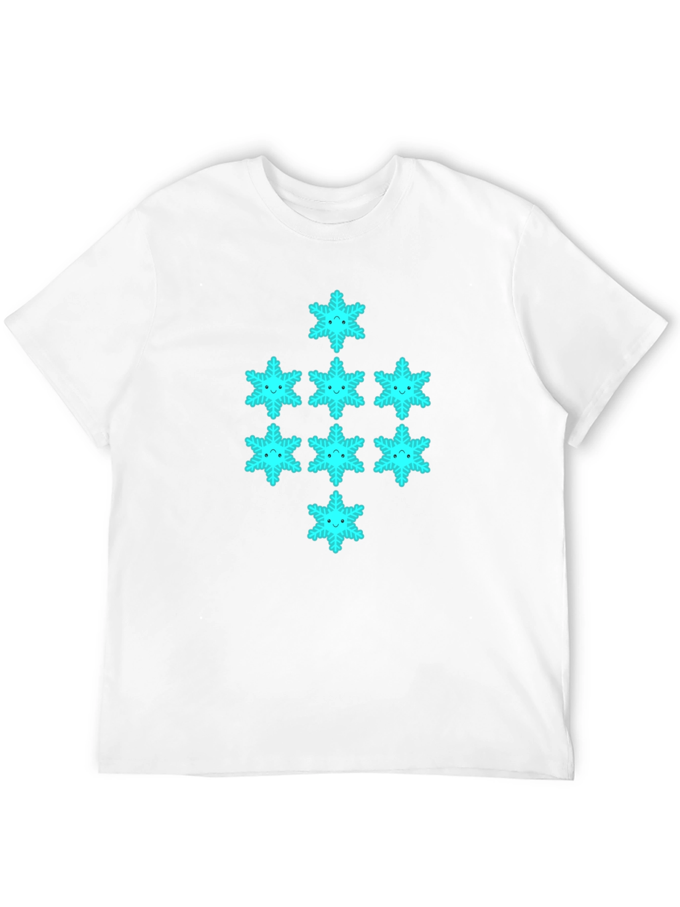 Snowflake Graphic Tee - Black