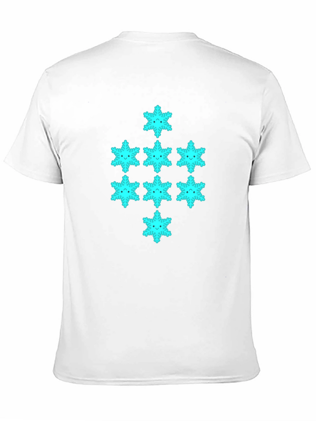 Snowflake Graphic Tee - Black