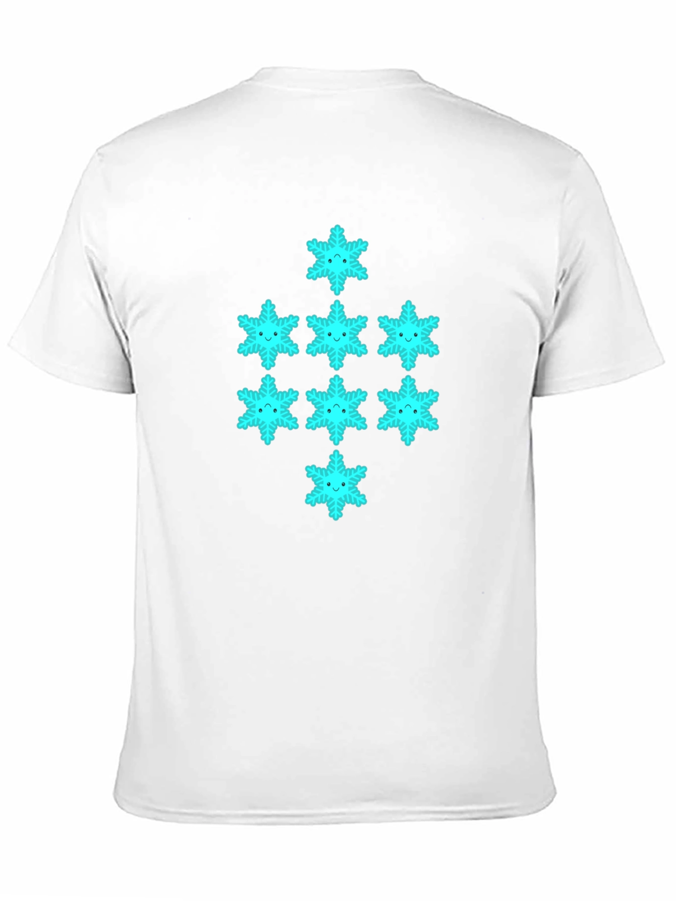 Snowflake Graphic Tee - Black