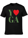 Yoga Love T-Shirt - Stylish Comfort Tee