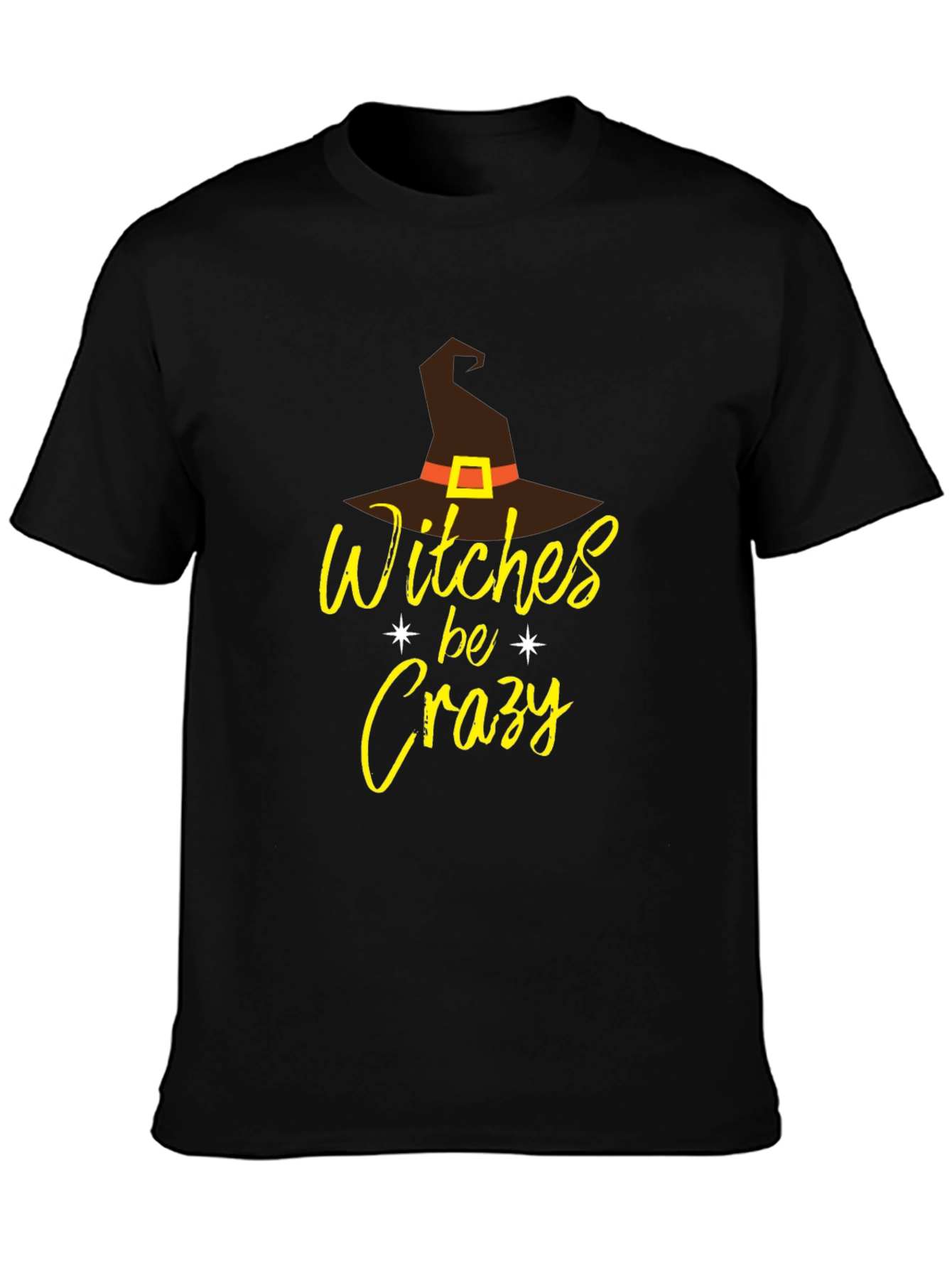 Witches Be Crazy Graphic Halloween T-Shirt