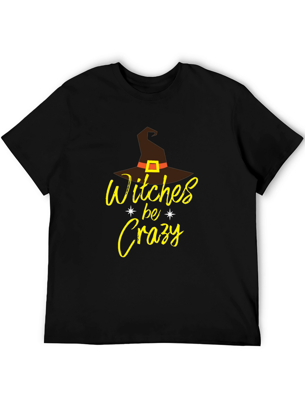 Witches Be Crazy Graphic Halloween T-Shirt