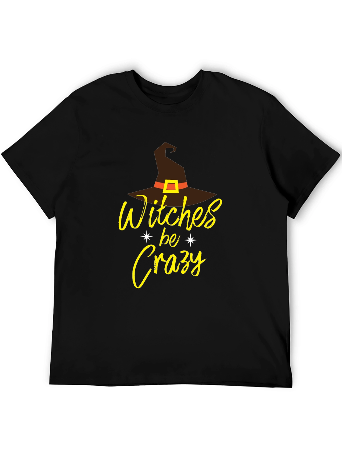 Witches Be Crazy Graphic Halloween T-Shirt