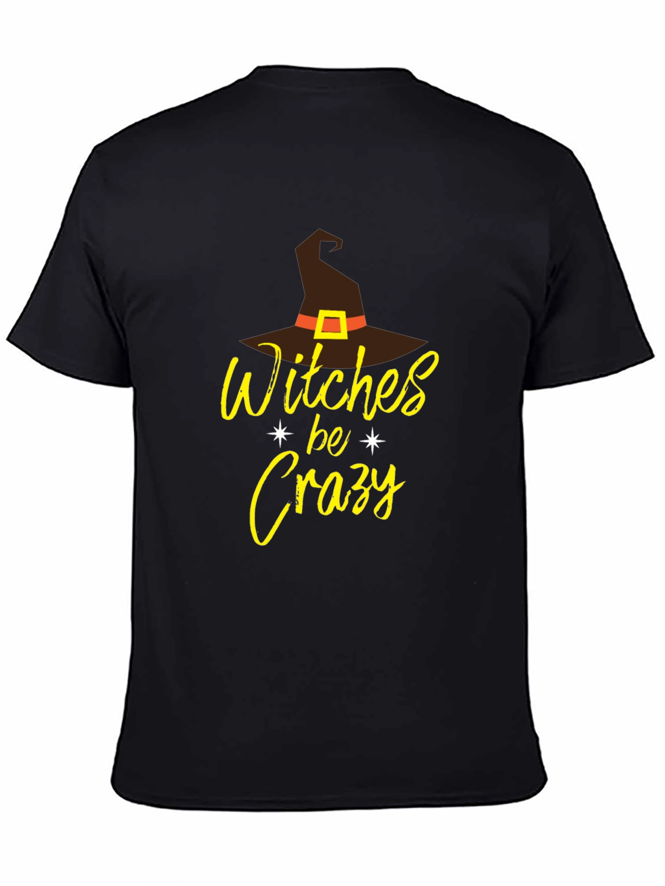 Witches Be Crazy Graphic Halloween T-Shirt