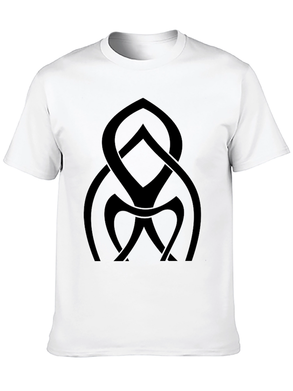 Abstract Graphic Tee - Mens Black T-Shirt