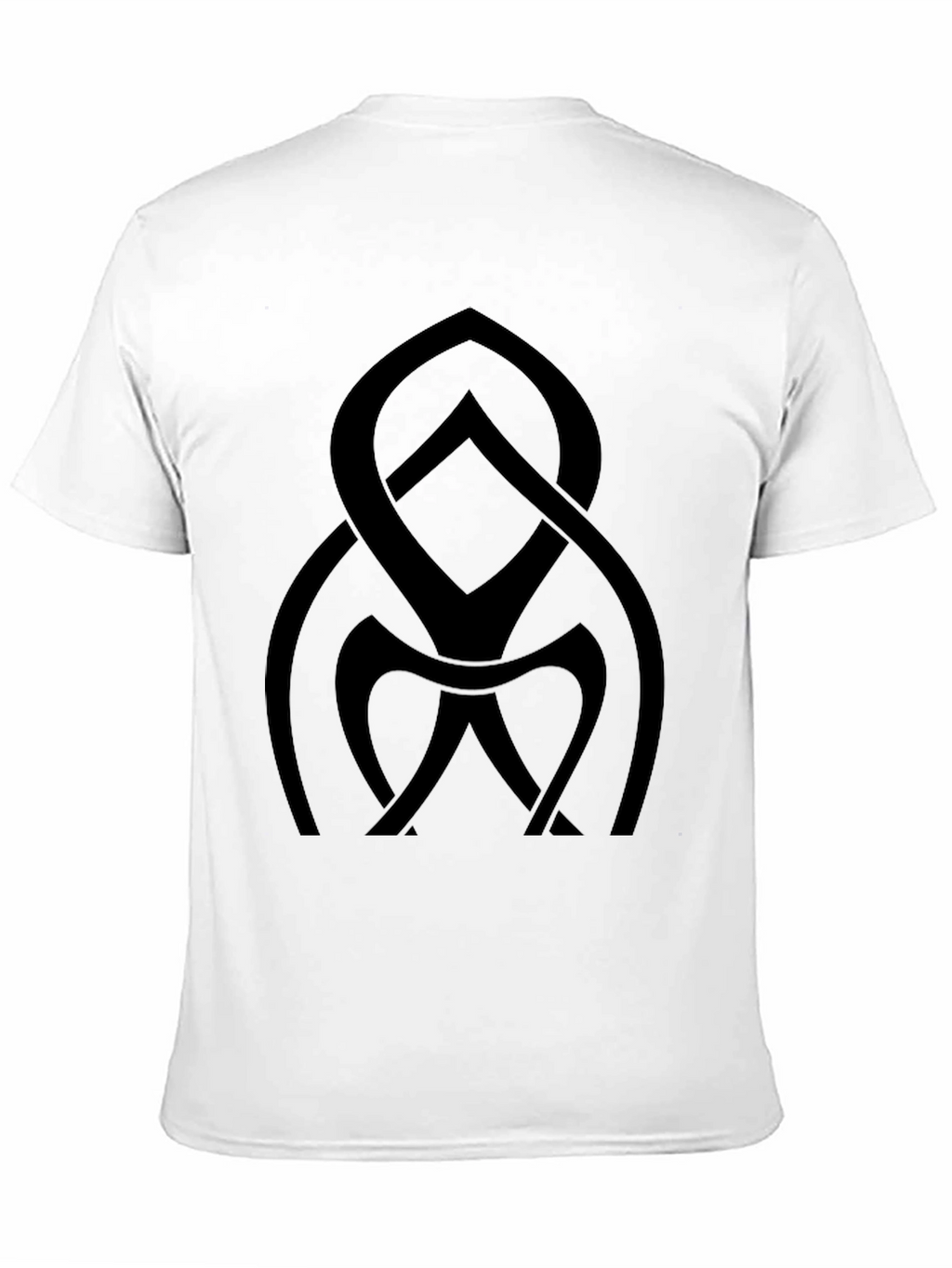 Abstract Graphic Tee - Mens Black T-Shirt