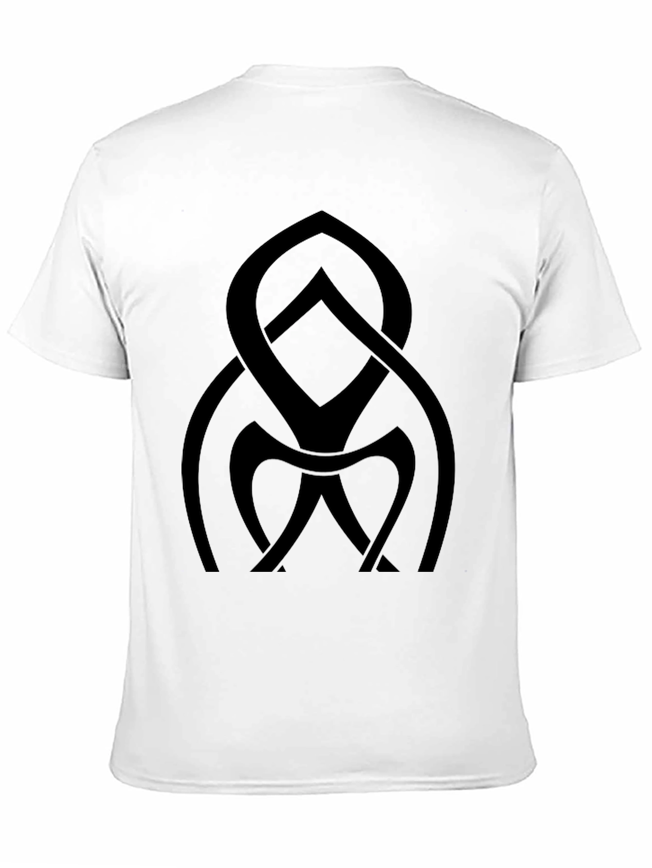 Abstract Graphic Tee - Mens Black T-Shirt
