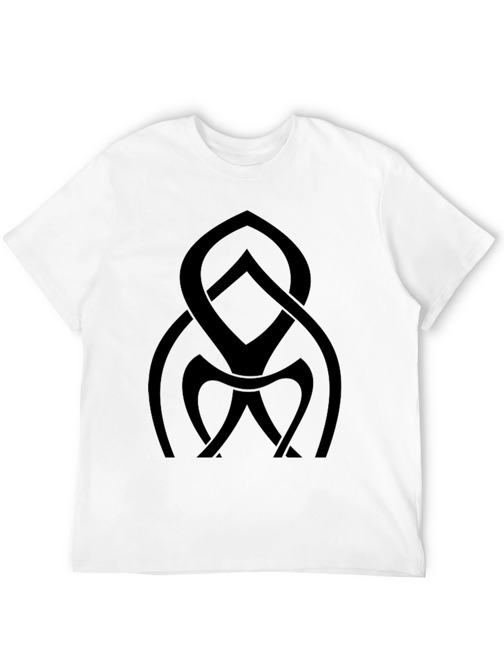 Abstract Graphic Tee - Mens Black T-Shirt