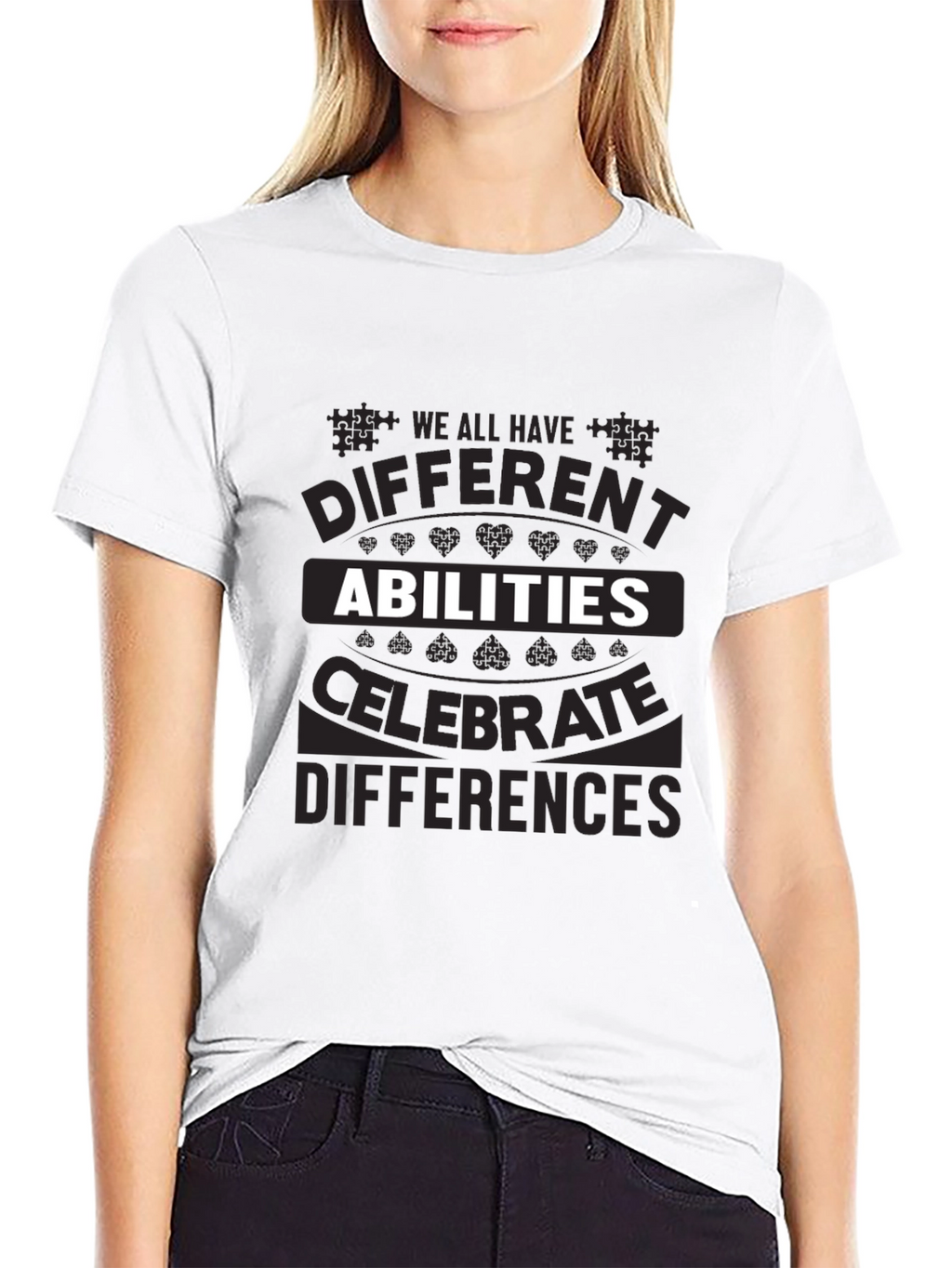 Abilities Celebrate Differences Graphic T-Shirt