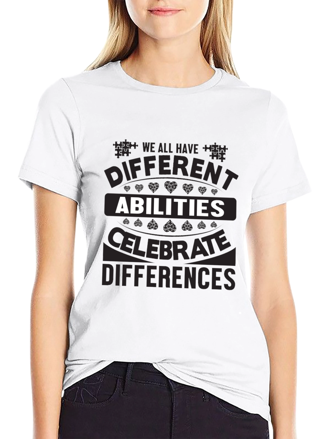 Abilities Celebrate Differences Graphic T-Shirt