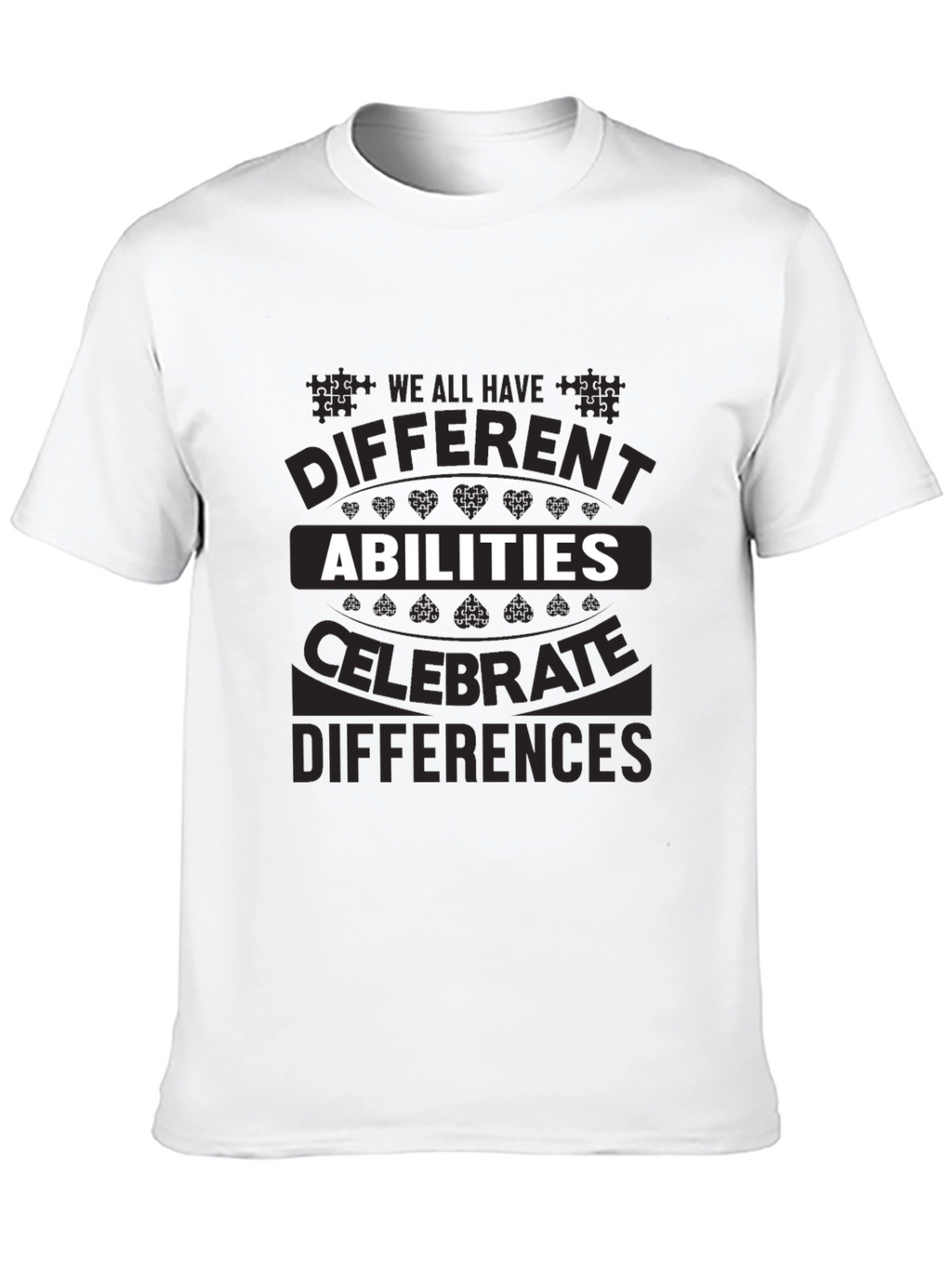 Abilities Celebrate Differences Graphic T-Shirt