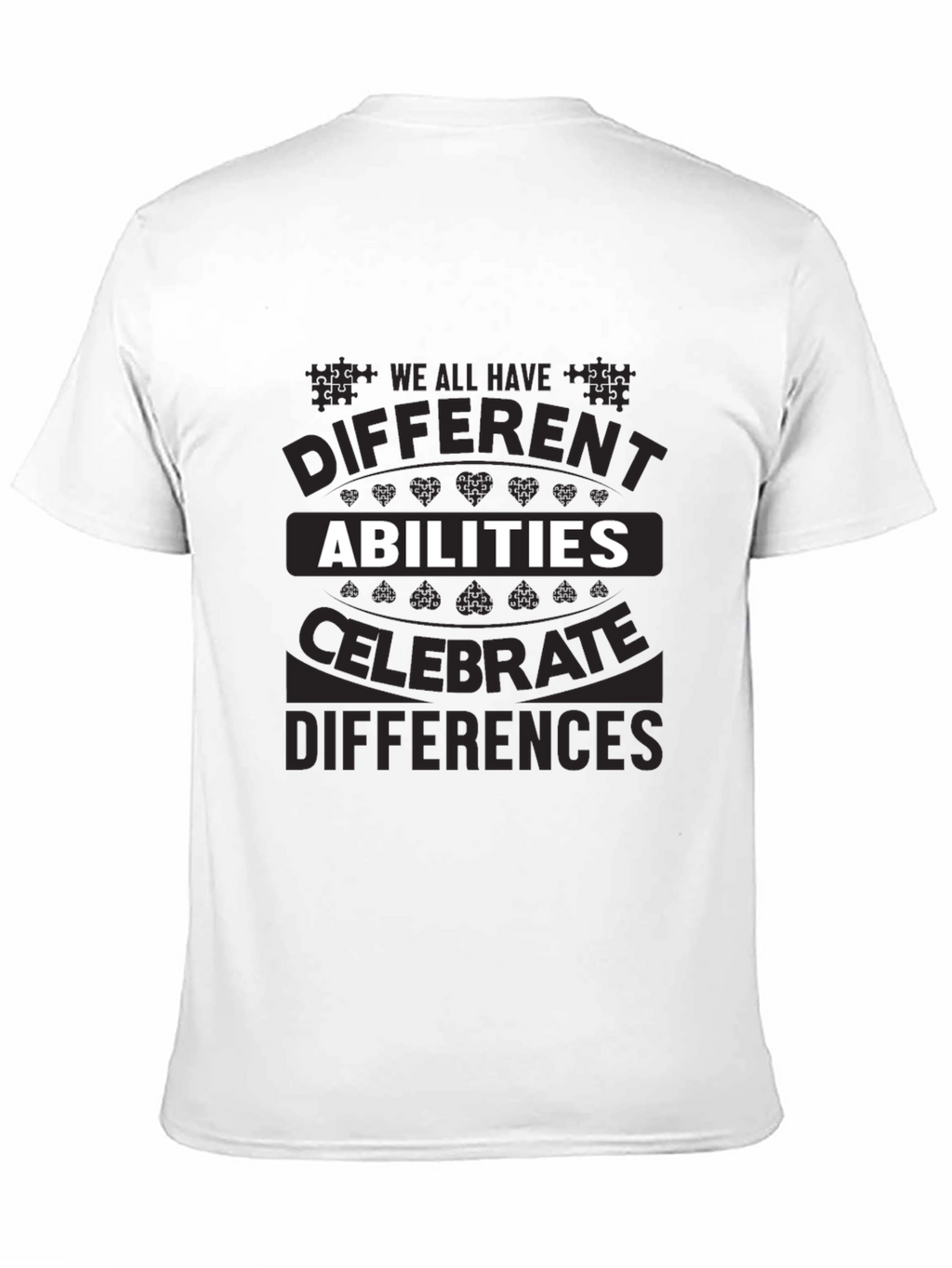 Abilities Celebrate Differences Graphic T-Shirt
