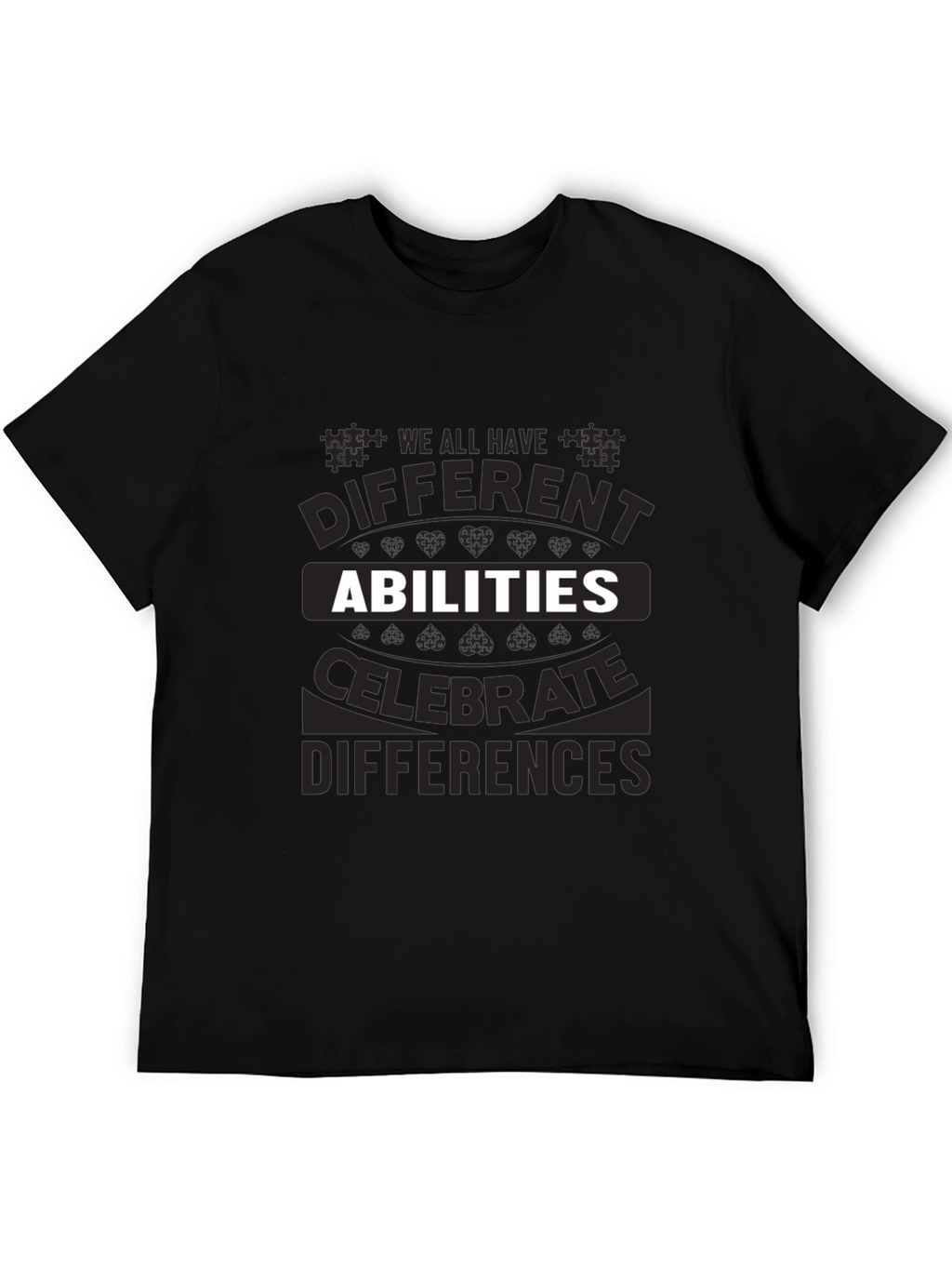 Abilities Celebrate Differences Graphic T-Shirt