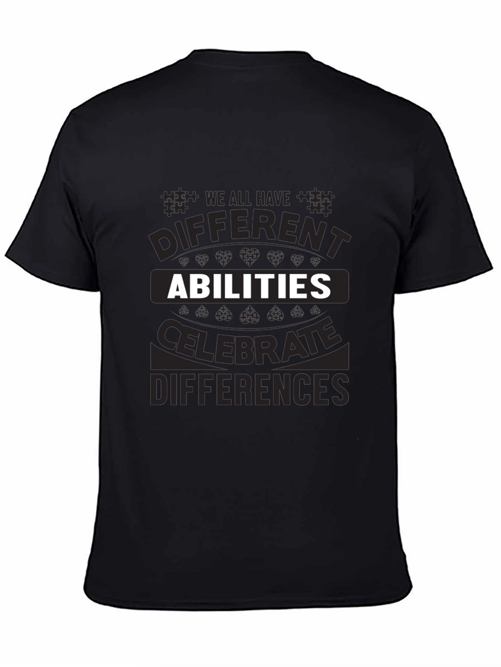 Abilities Celebrate Differences Graphic T-Shirt