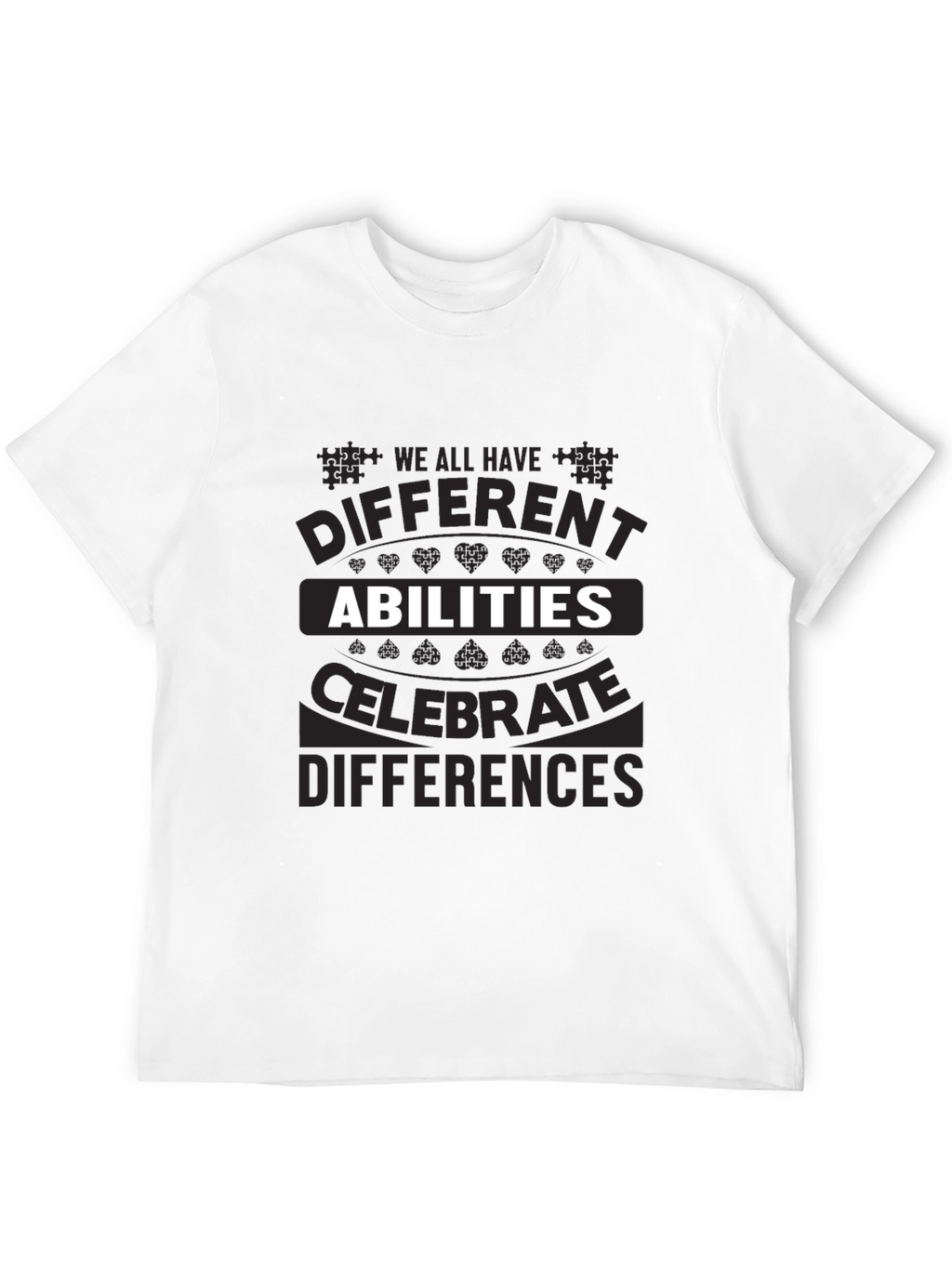 Abilities Celebrate Differences Graphic T-Shirt