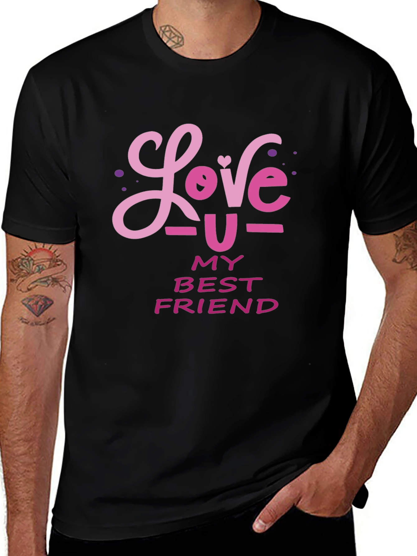 Love You My Best Friend Graphic Tee