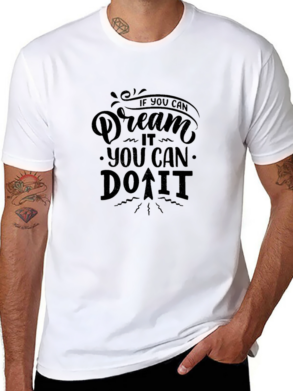 Dream It Do It T-Shirt - Motivational Graphic Tee