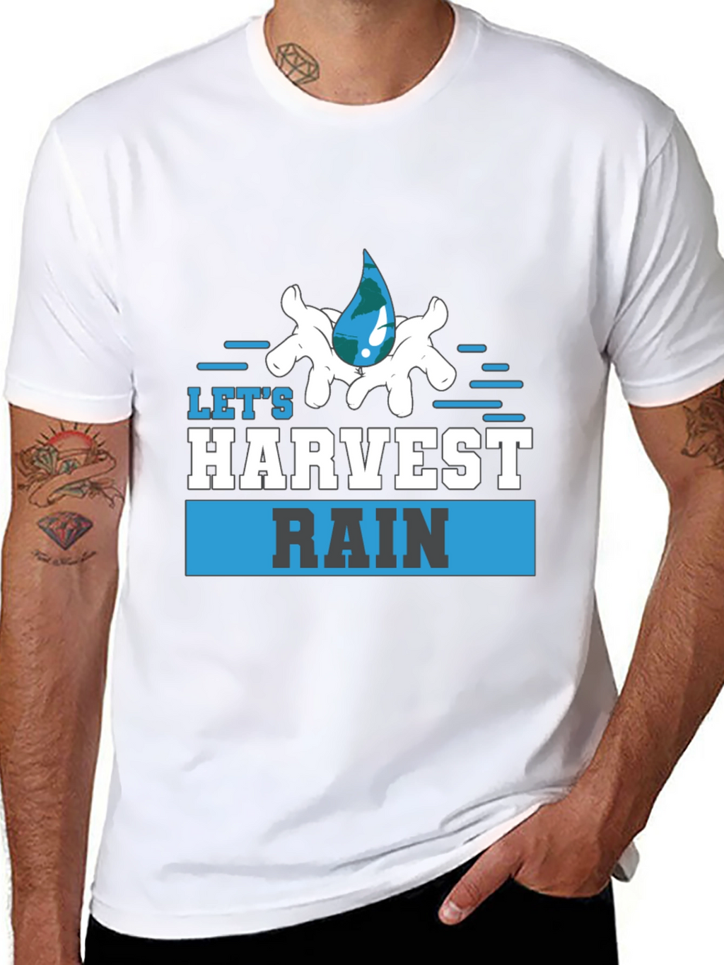 Harvest Rain T-Shirt - Water Conservation Tee