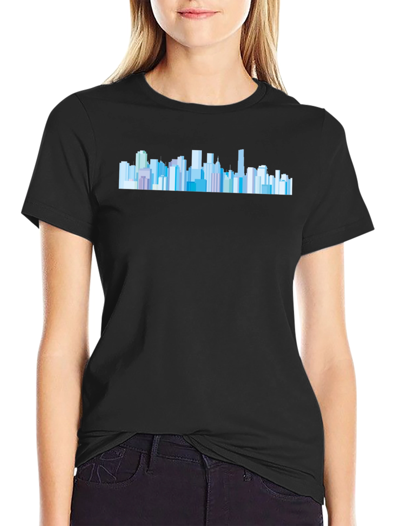 Cityscape Graphic T-Shirt - Urban Style Tee