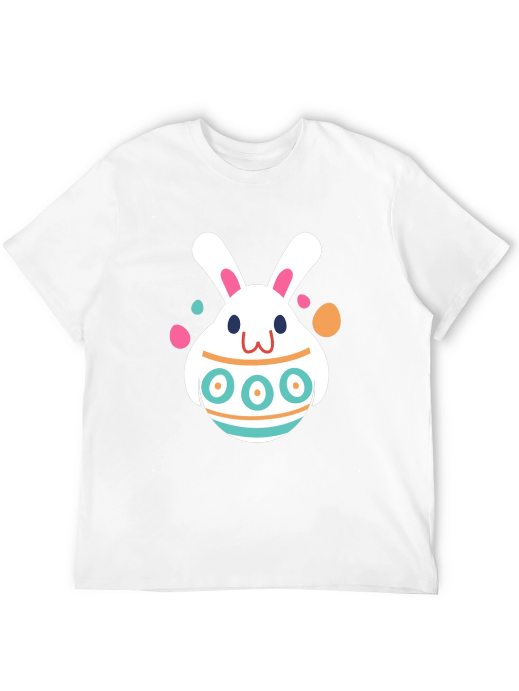 Easter Bunny Egg Black T-Shirt