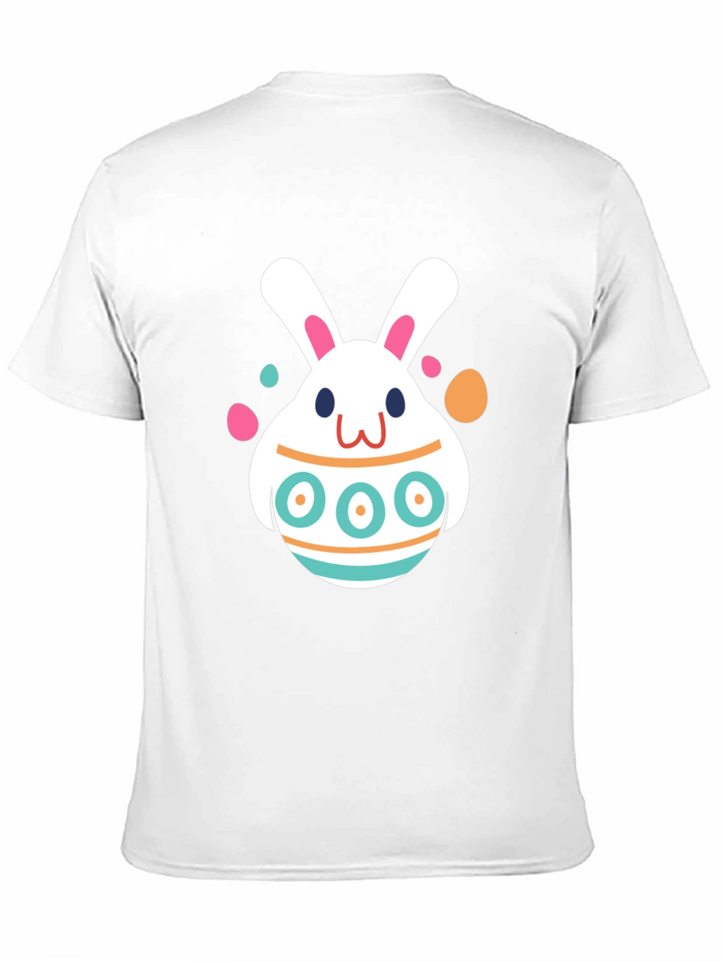 Easter Bunny Egg Black T-Shirt