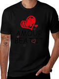 Amour Beat It T-Shirt Love Design Tee