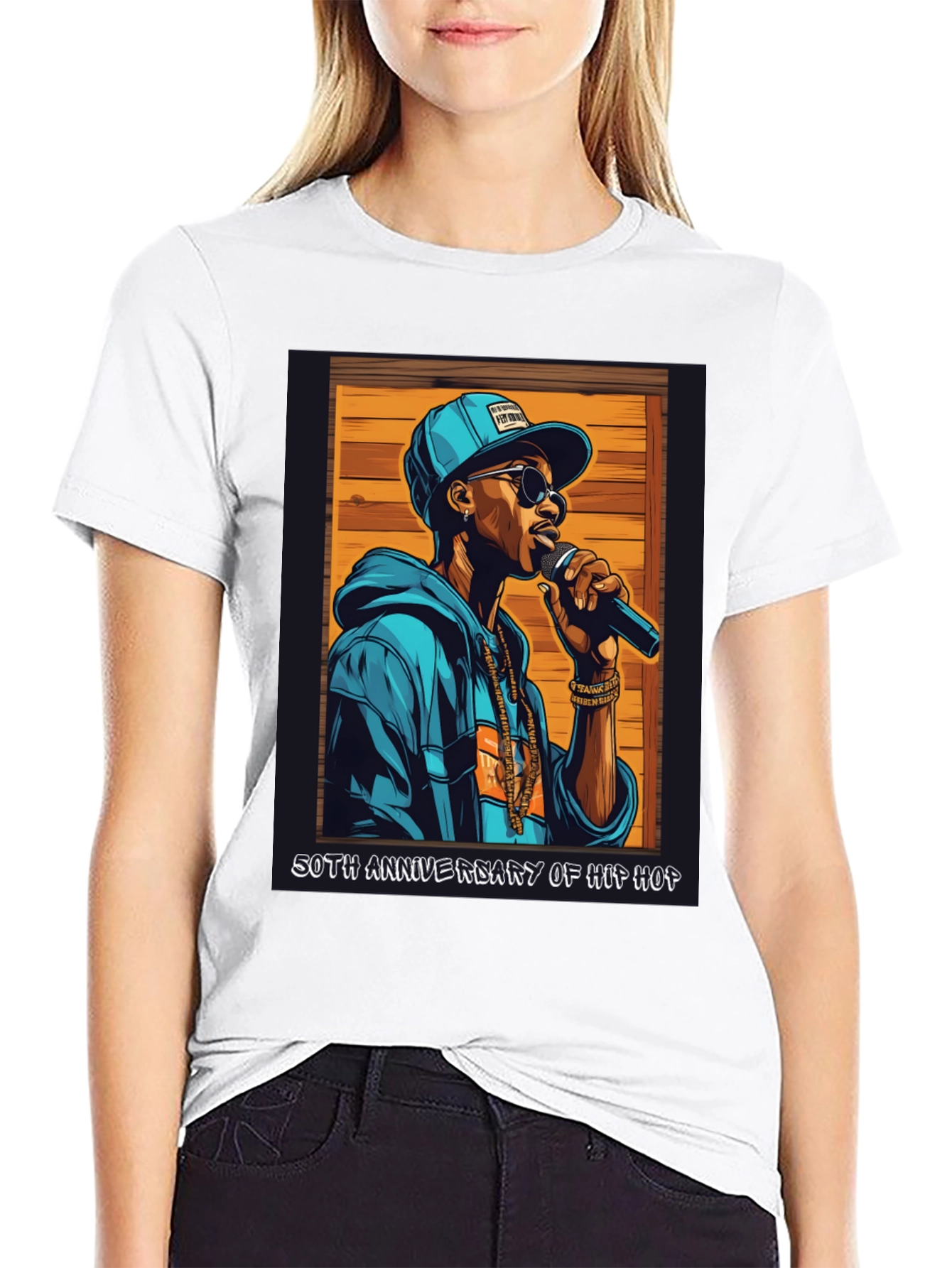 50th Anniversary of Hip Hop Graphic T-Shirt