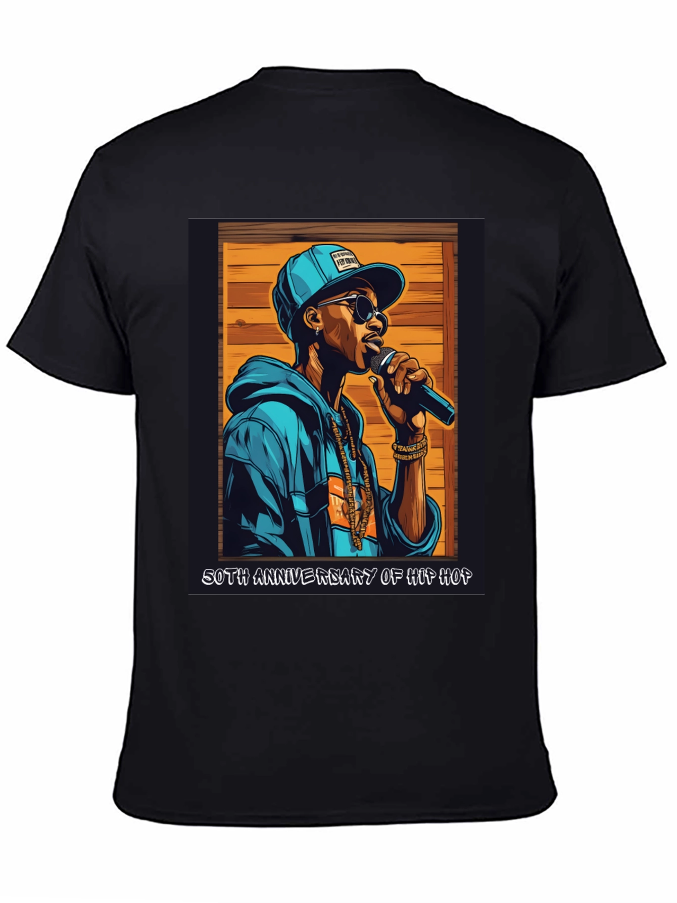 50th Anniversary of Hip Hop Graphic T-Shirt