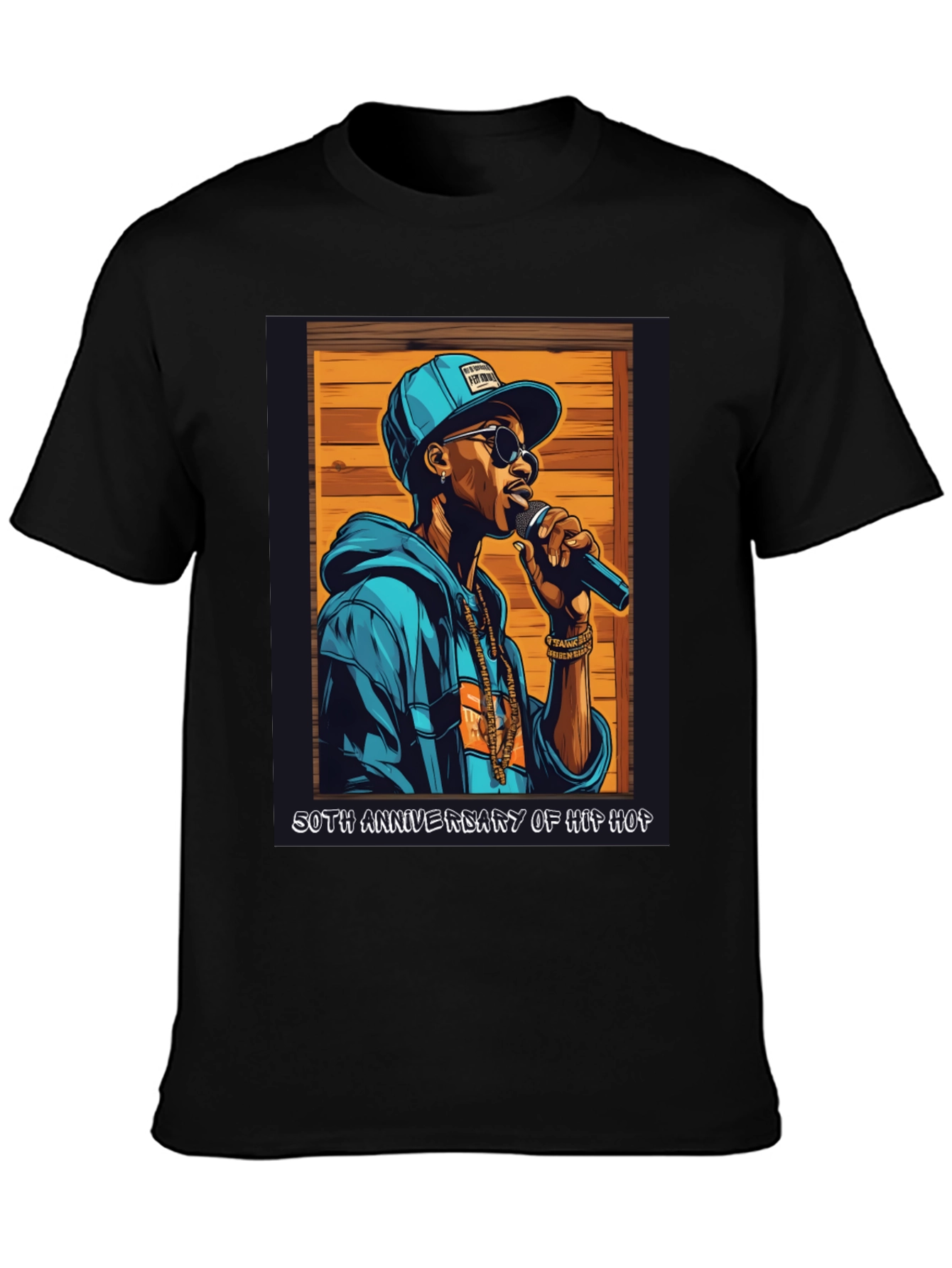 50th Anniversary of Hip Hop Graphic T-Shirt