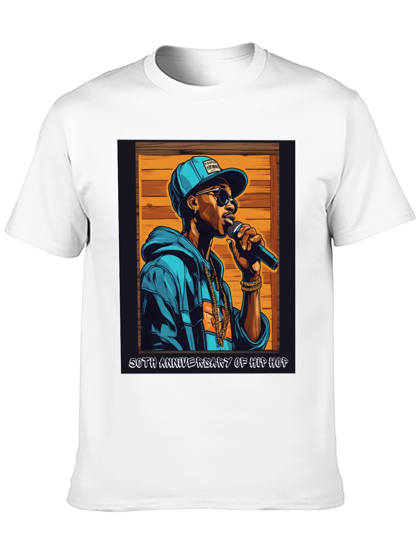 50th Anniversary of Hip Hop Graphic T-Shirt