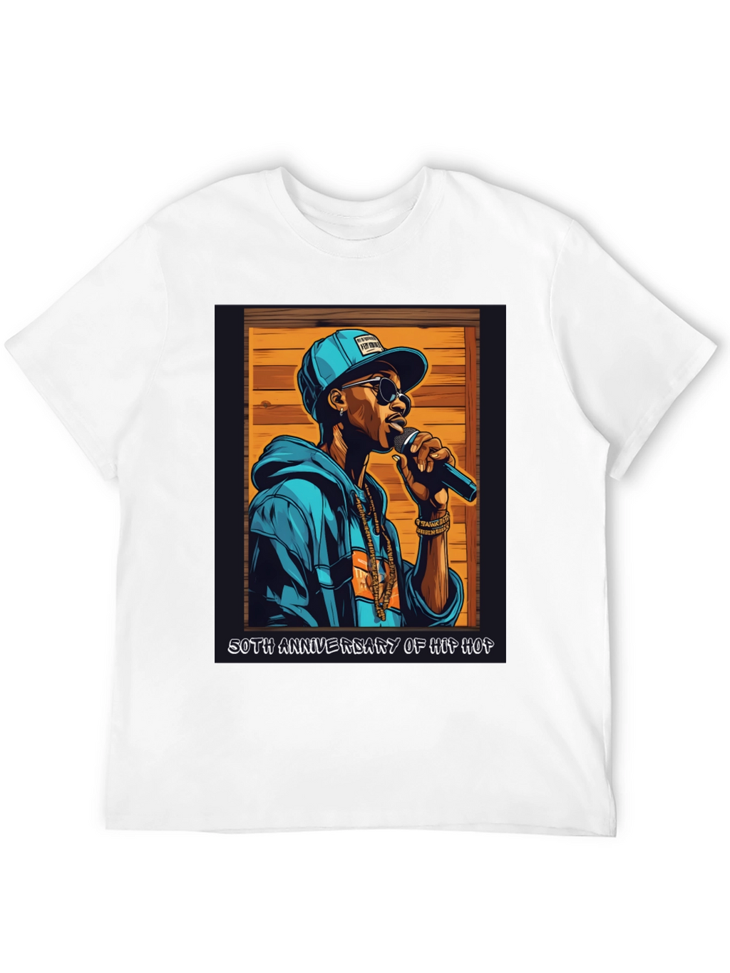 50th Anniversary of Hip Hop Graphic T-Shirt