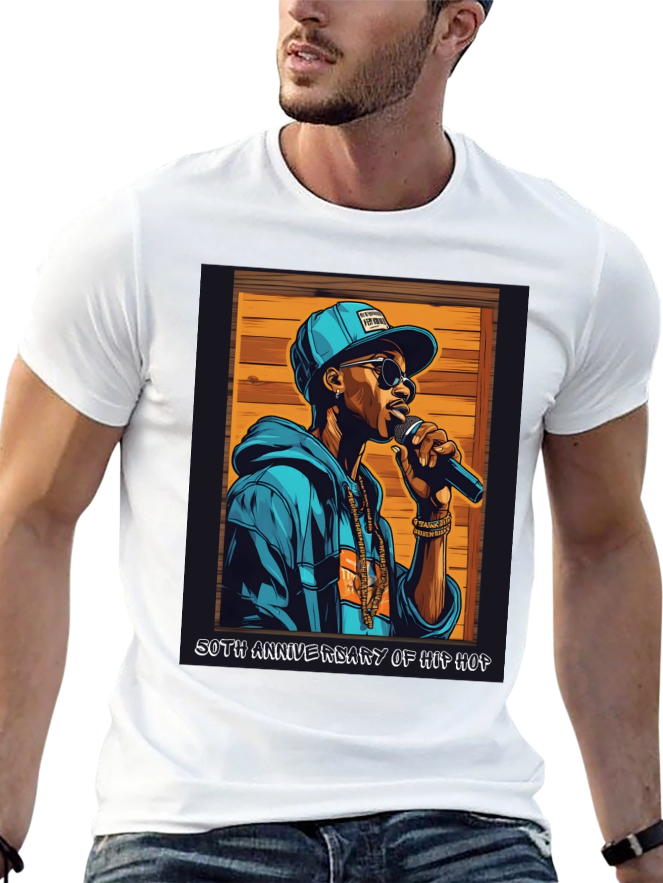 50th Anniversary of Hip Hop Graphic T-Shirt