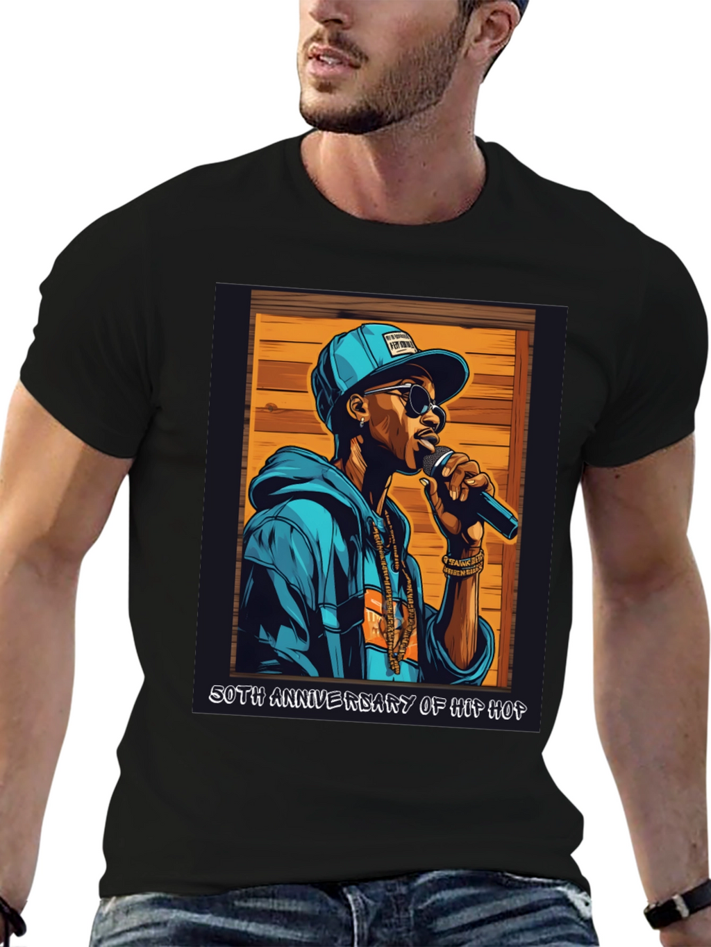50th Anniversary of Hip Hop Graphic T-Shirt