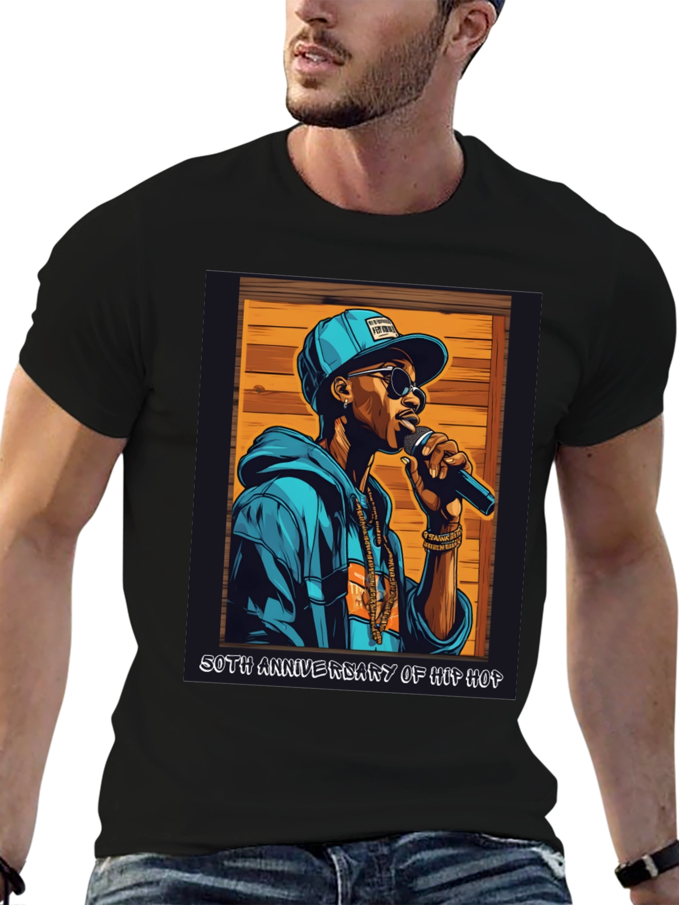 50th Anniversary of Hip Hop Graphic T-Shirt