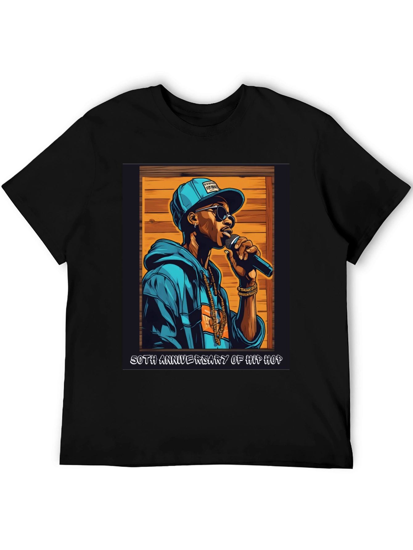 50th Anniversary of Hip Hop Graphic T-Shirt