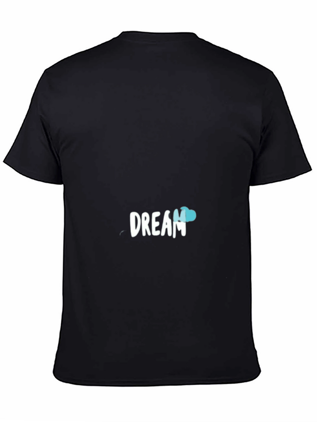 Dream Cloud Graphic Black T-Shirt