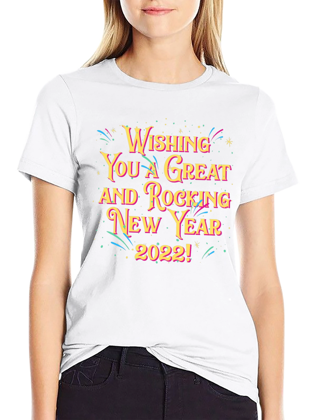 Rocking New Year 2022 Graphic T-Shirt