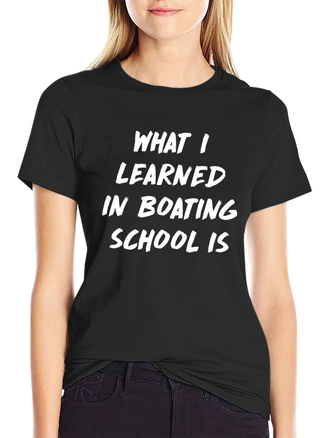 Boating School T-Shirt - Funny Slogan Tee