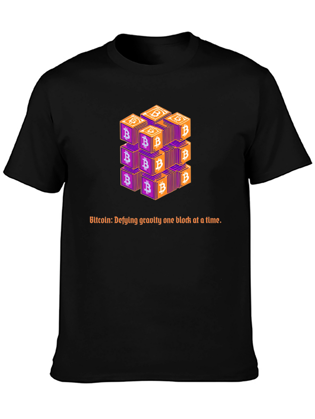 Bitcoin Gravity Block T-Shirt