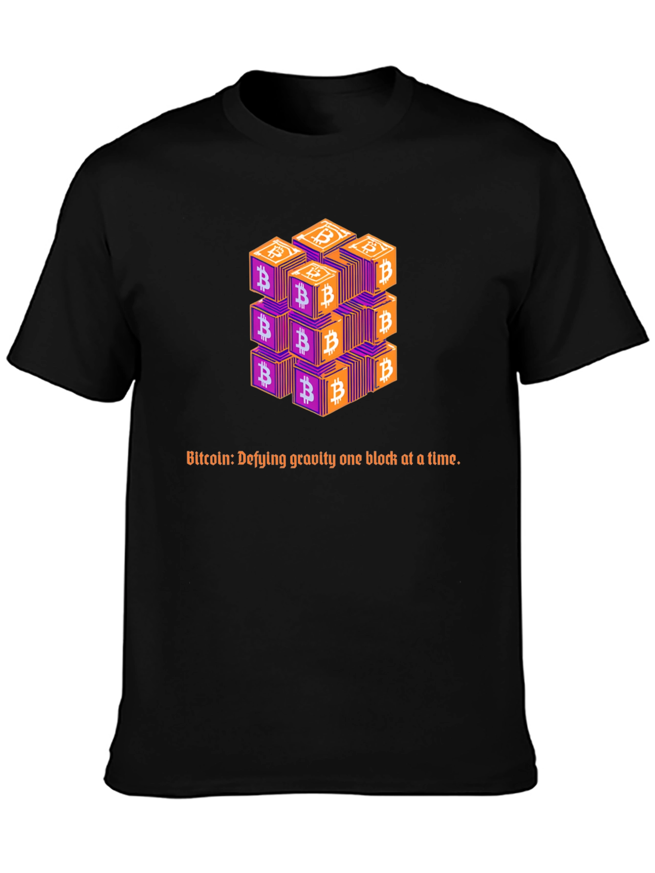 Bitcoin Gravity Block T-Shirt