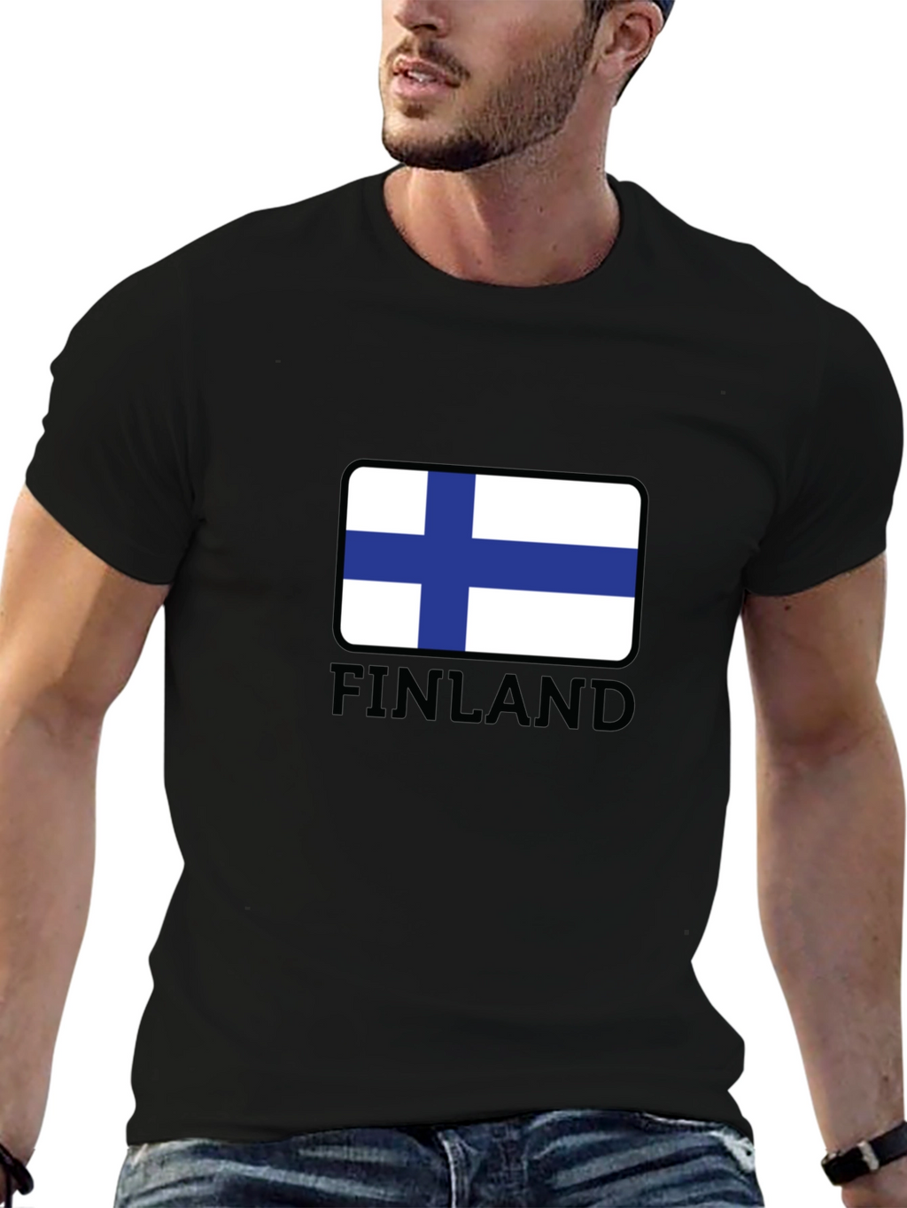 Finland Flag T-Shirt - Patriotic Finnish Pride Tee