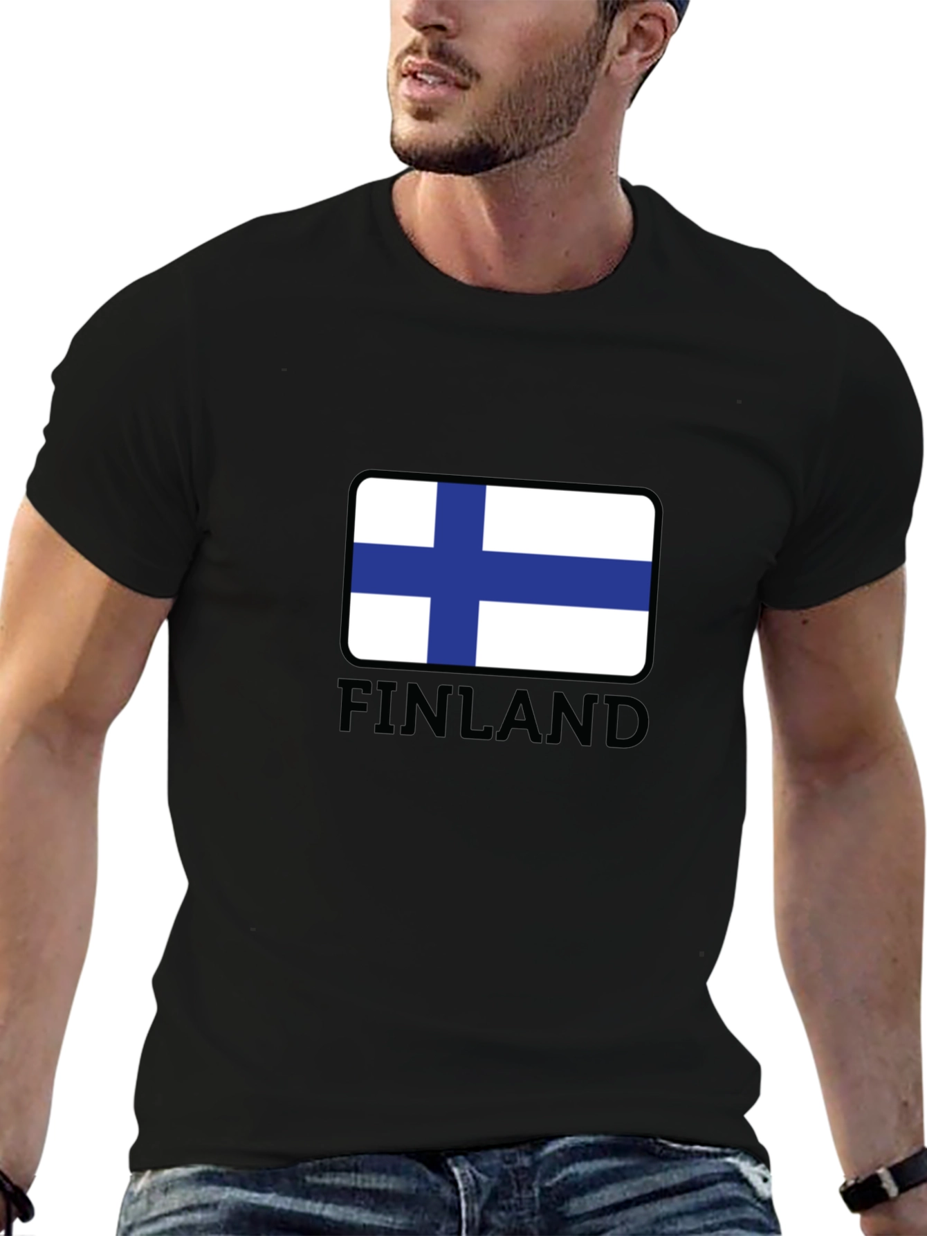 Finland Flag T-Shirt - Patriotic Finnish Pride Tee