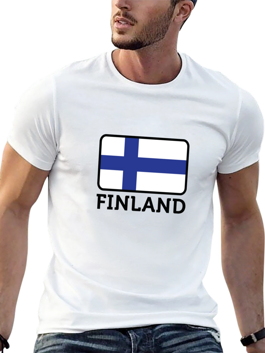 Finland Flag T-Shirt - Patriotic Finnish Pride Tee