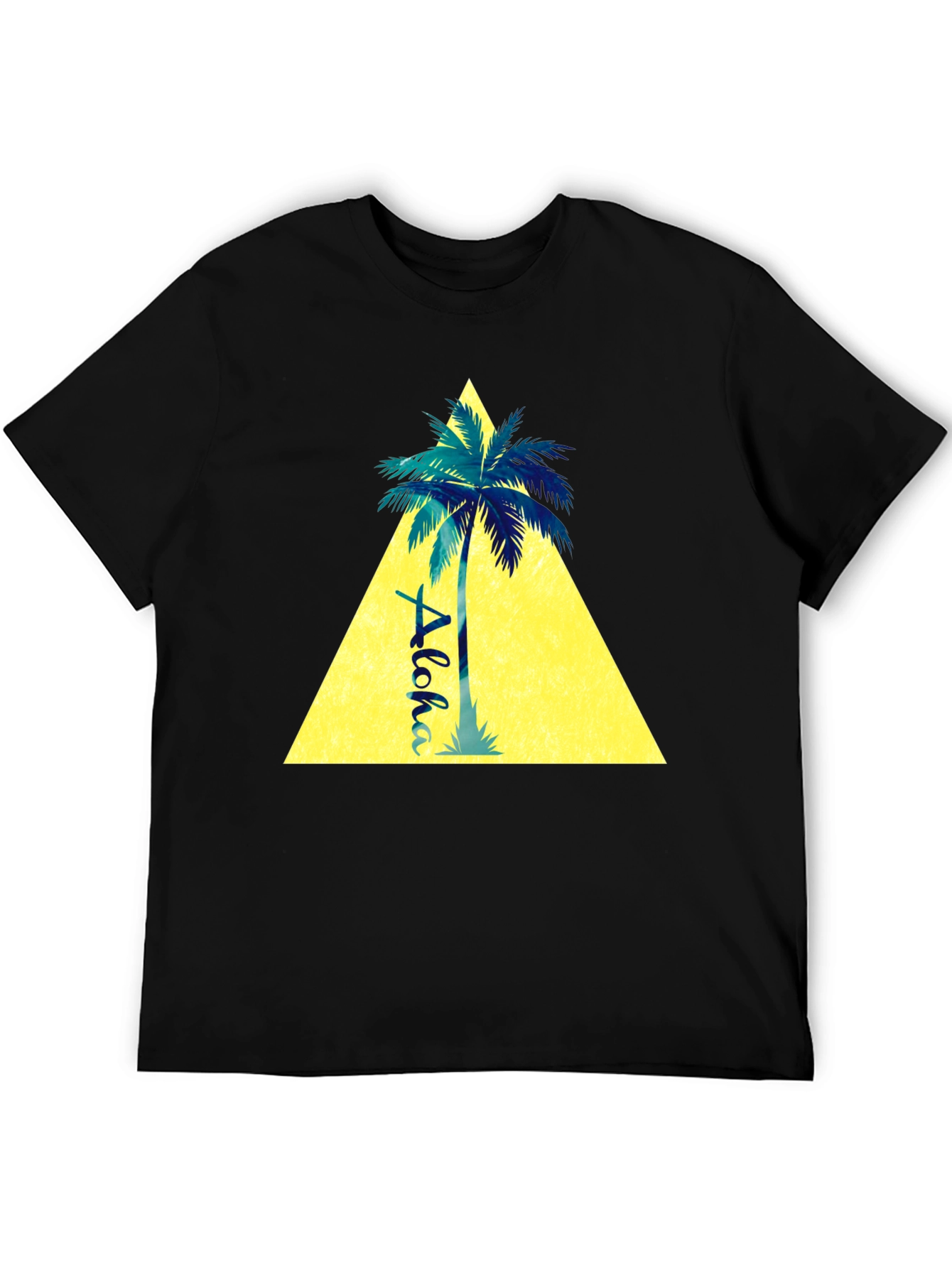 Aloha Palm Tree Graphic Tee