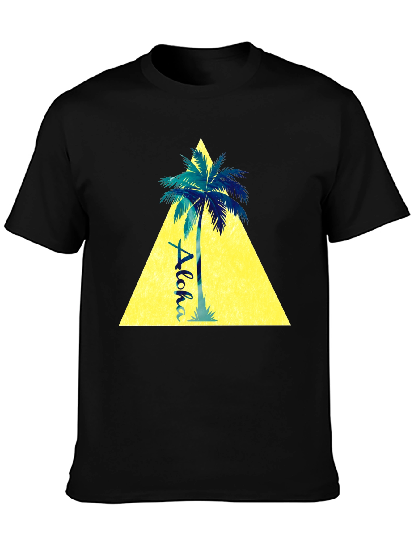 Aloha Palm Tree Graphic Tee