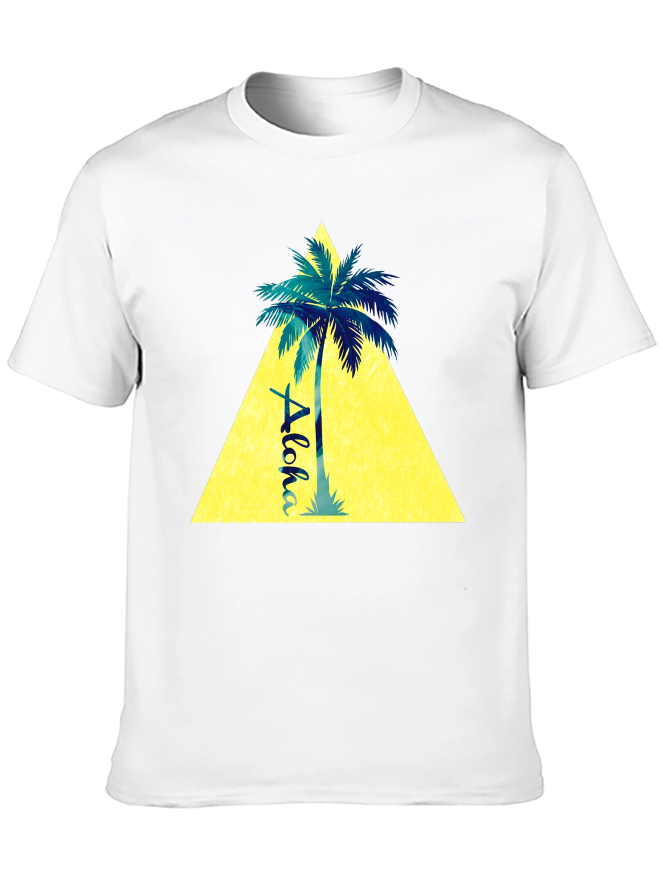 Aloha Palm Tree Graphic Tee
