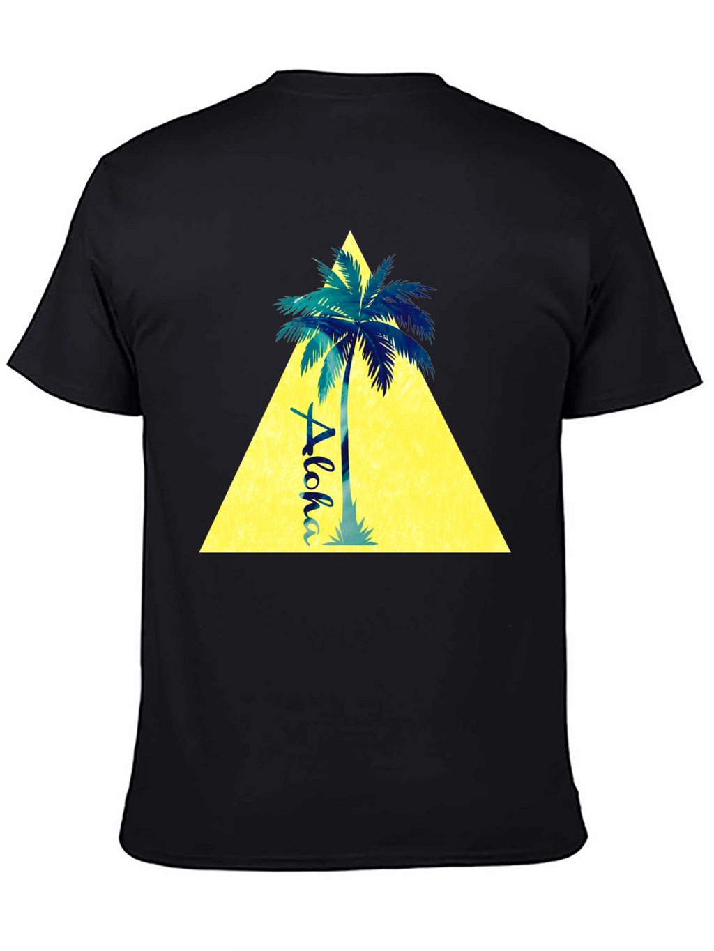 Aloha Palm Tree Graphic Tee